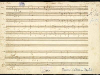 Joseph Haydn eredeti kottája
Forrás: OSZK