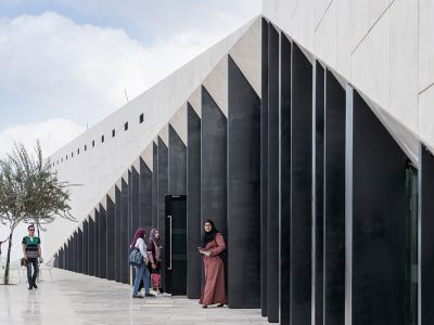 A Palesztíniai Múzeum épülete
The Palestinian Museum. Iwan Baan felvétele