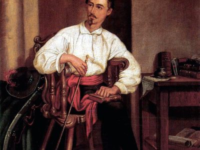 Orlai Petrics Soma: Petőfi Mezőberényben, 1849 Forrás: Petőfi Irodalmi Múzeum