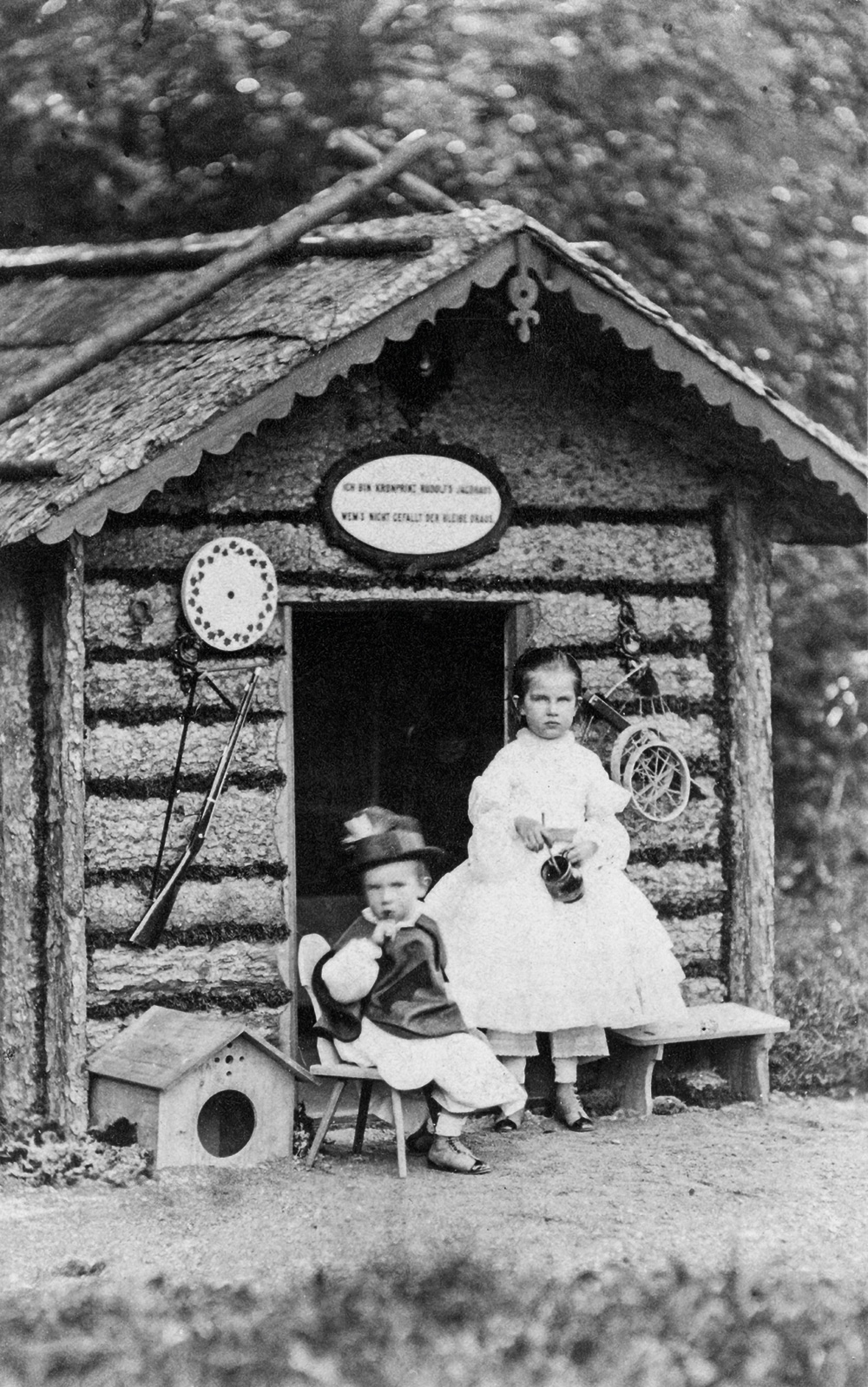 Rudolf és Gizella, 1861, fénykép