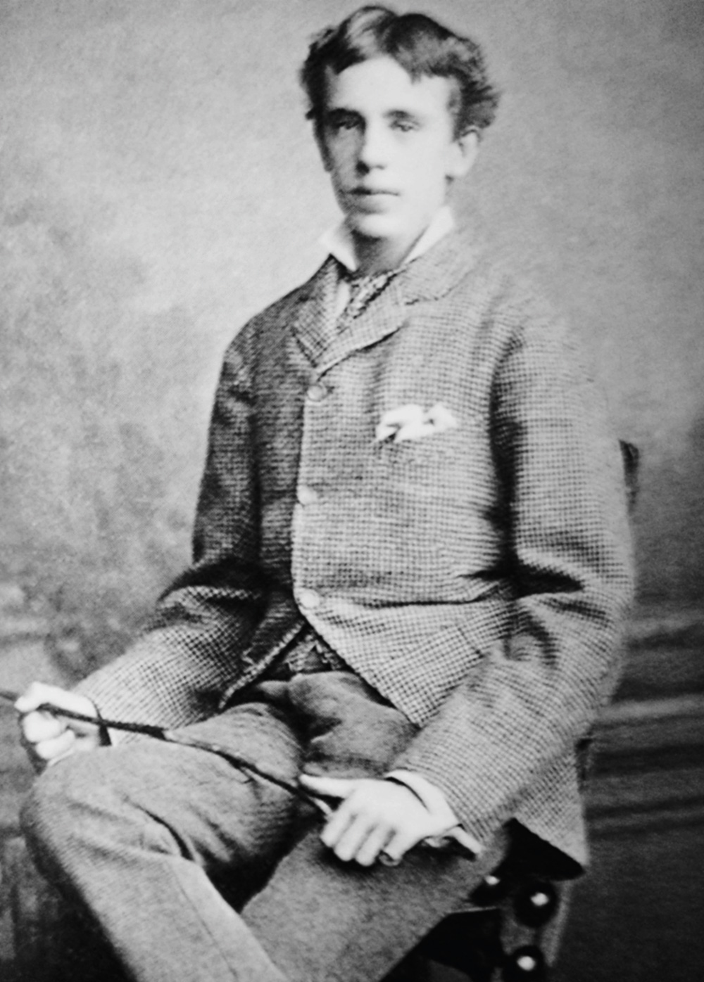 A tizenéves Rudolf, fénykép