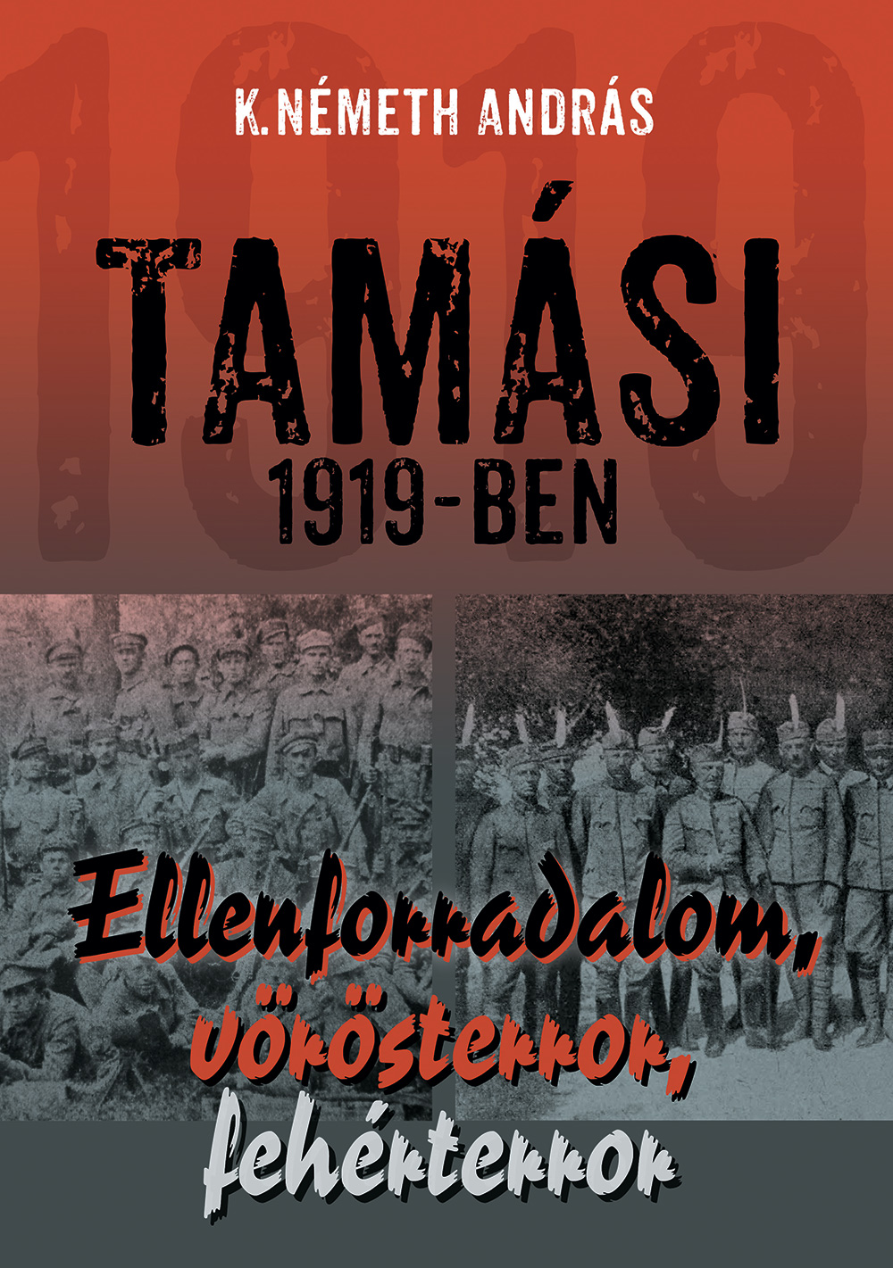 K. Németh András Tamási 1919-ben című kötetének borítója