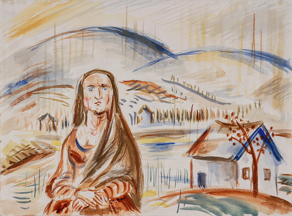 (Bortnyik Sándor) Leonardo–Egry József: Liza a Balatonnál, 1953–1954 Magyar Nemzeti Galéria