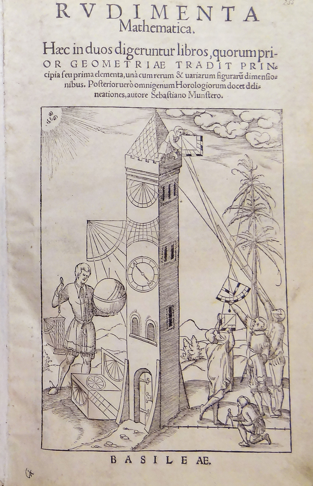 Sebastian Münster: Rudimenta Mathematica, 1551