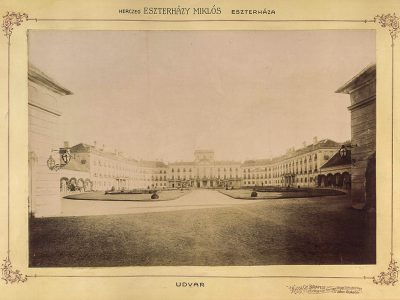 Esterházy-kastély 1895–1899 körül
Forrás: Fortepan/Budapest Főváros Levéltára/Klösz György fényképei