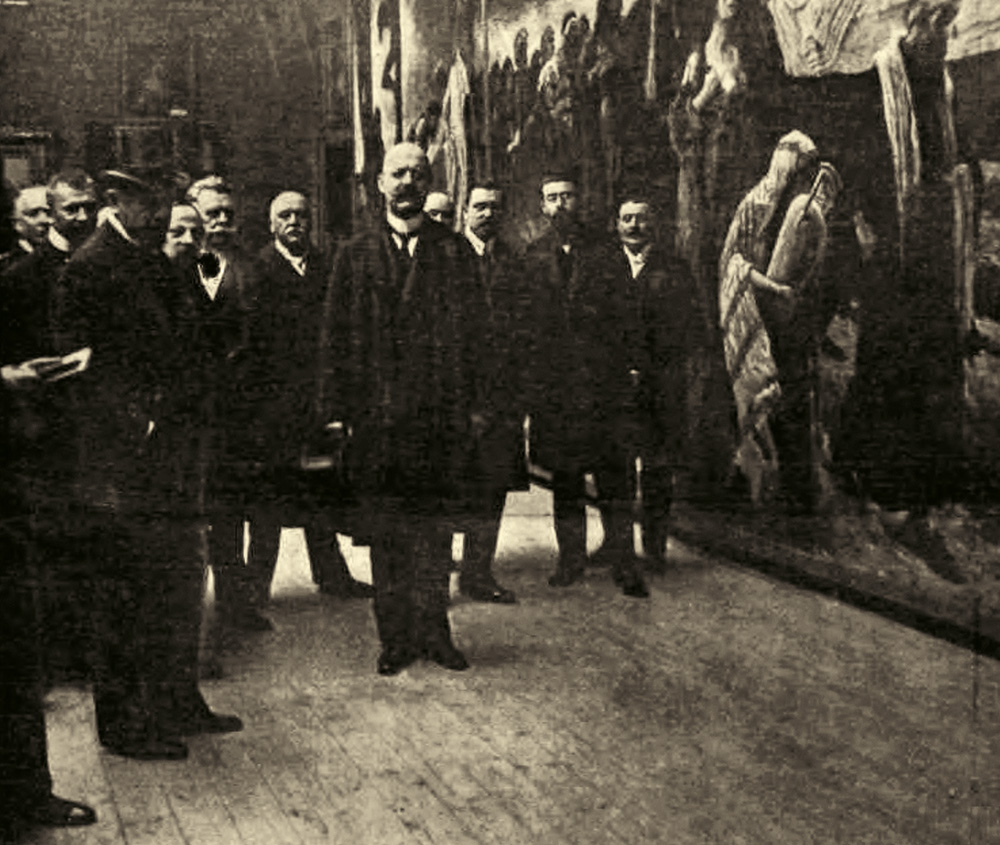 Jankovich Béla kultuszminiszter a Kultúrpalotában Vasárnapi Ujság