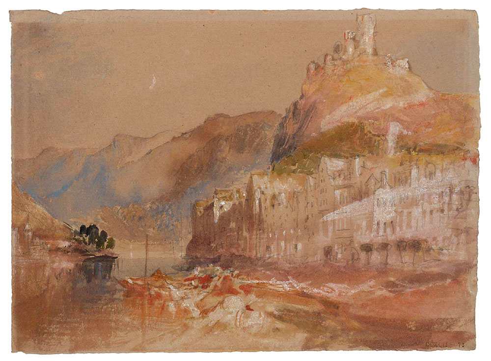 Joseph Mallord William Turner (1775–1851): A Rajna-vidék látképe, 1830-as évek