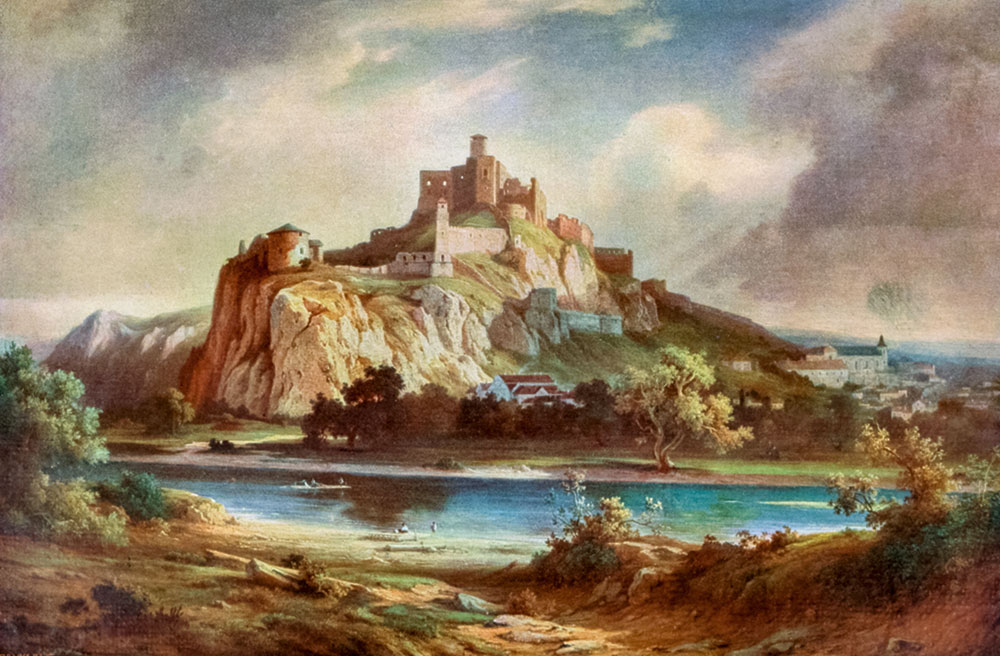 Ligeti Antal (1823–1890): Trencsén vára, 1870