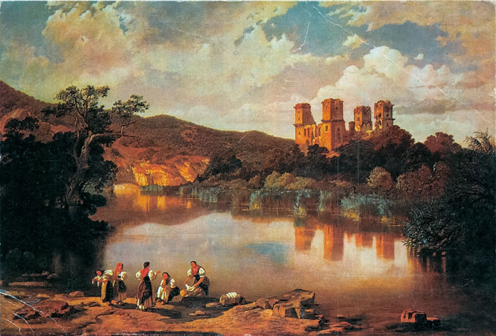 Telepy Károly (1828–1906): Diósgyőr vára, 1860