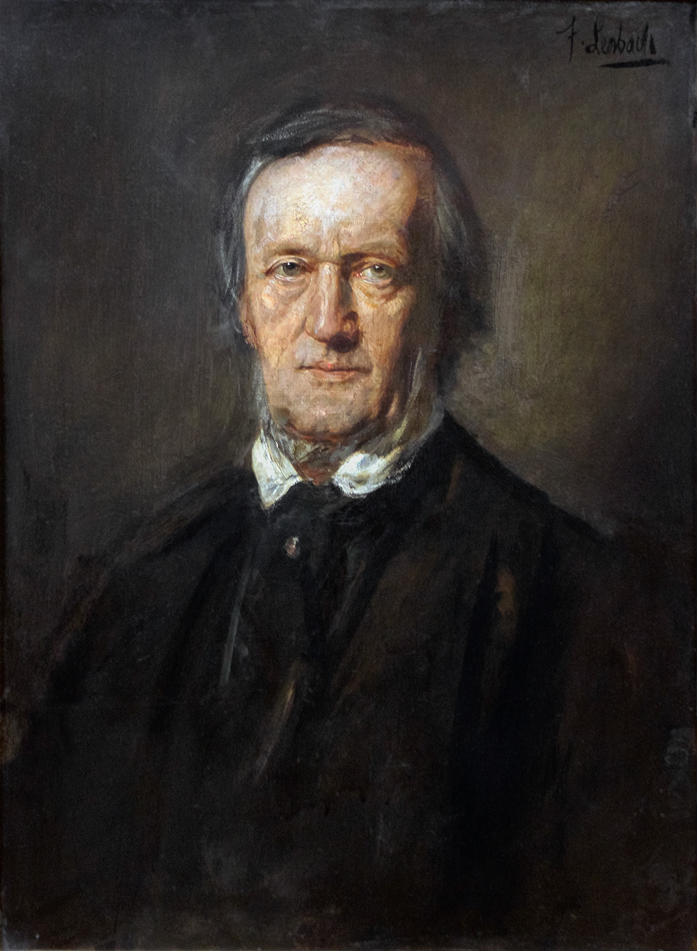 Franz von Lenbach: Richard Wagner, portré, 1895 Alte Nationalgalerie, Berlin