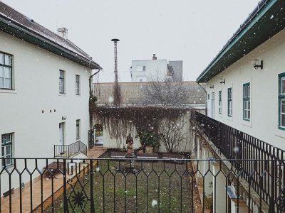 A Kazinczy Ferenc Múzeum az udvar felől
Szoboszlay Marcell felvétele
