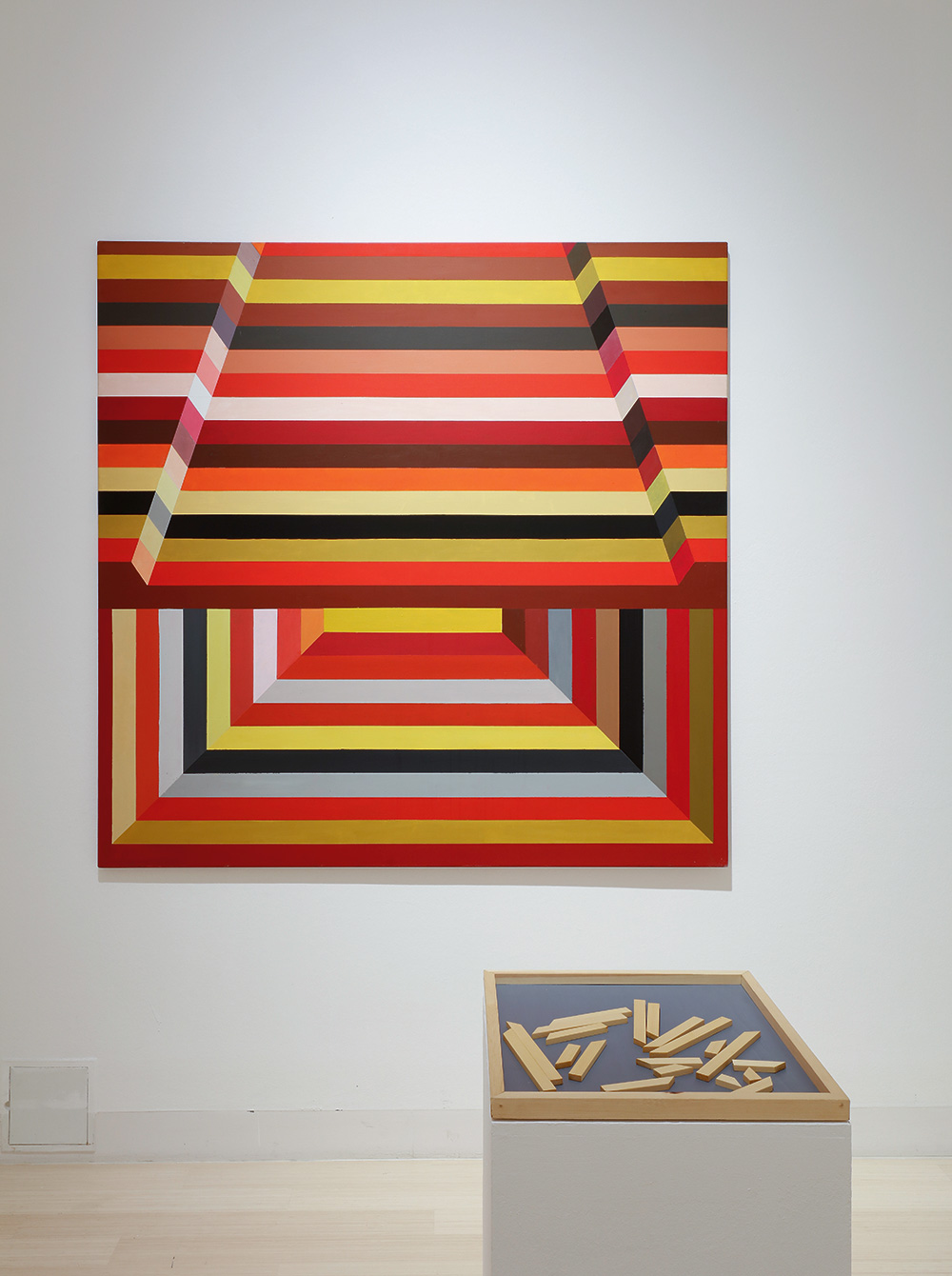 Vers L'infini. Konok Tamás életműkiállítása (1930–2020) Fotó: Rosta József / Ludwig Múzeum – Kortárs Művészeti Múzeum