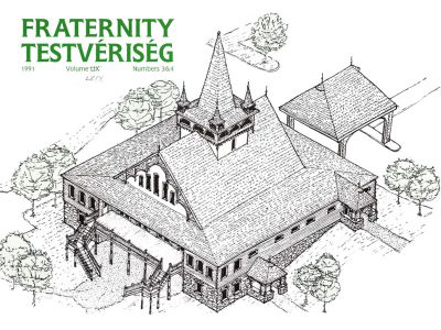 A Bethlen Múzeum és Levéltár épületterve, 1990 körül Reprodukció