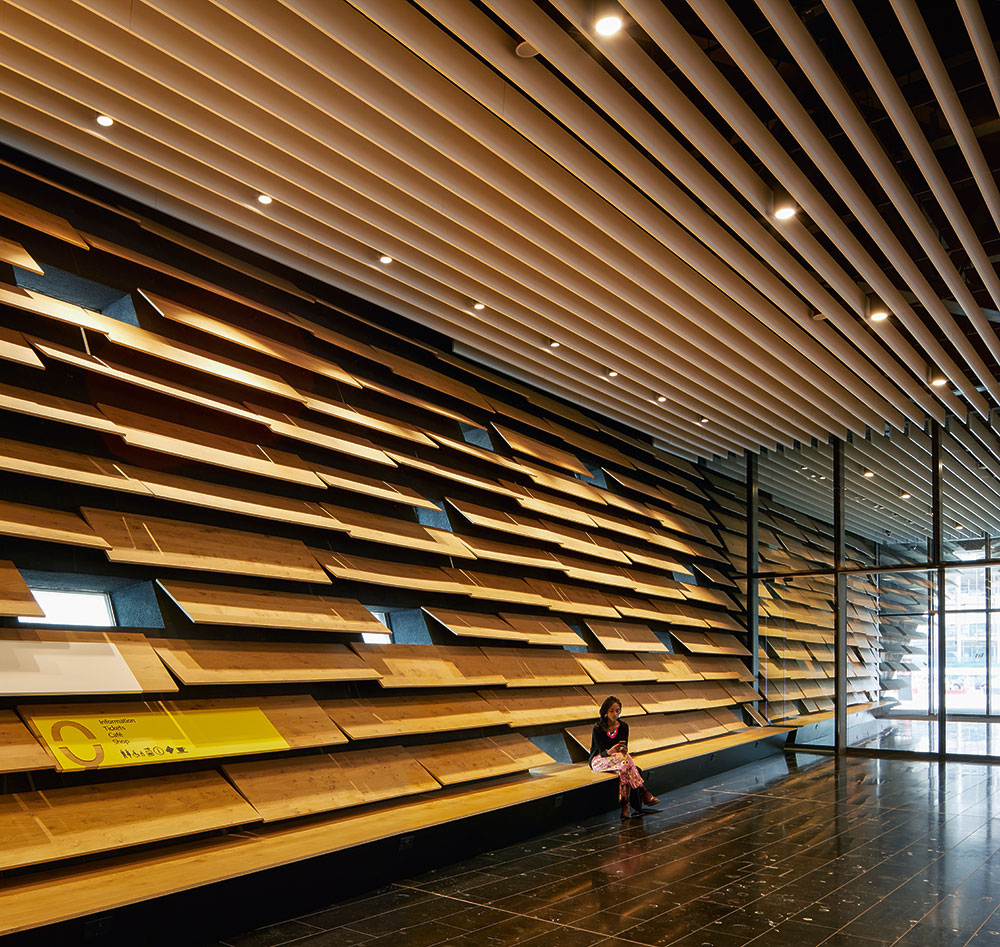 V & A Museum, Dundee, Skócia. Építész: Kengo Kuma Forrás: V & A © Hufton+Crow