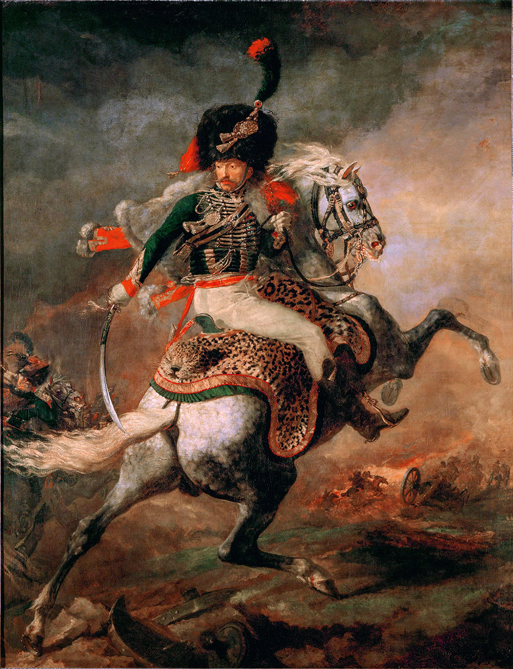 Théodore Gériacult (1791–1824): Lovas testőr, 1812