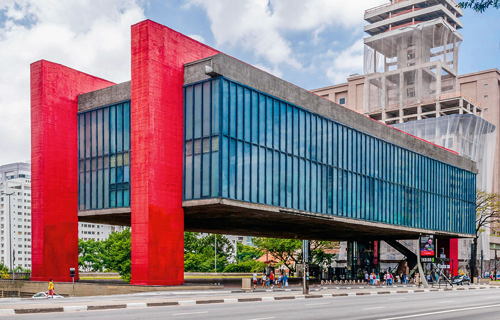 A Museu de Arte de São Paulo (MASP) épülete