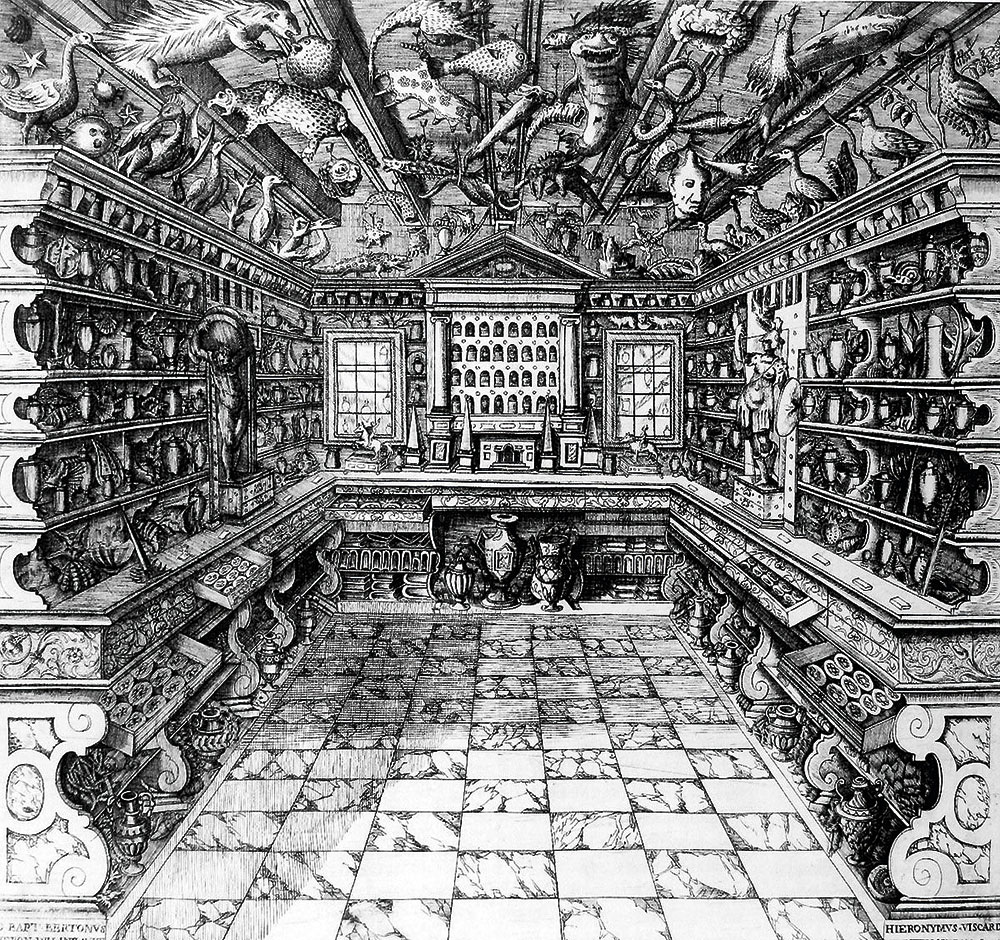 Francesco Calzolari (1522–1609): Wunderkammer – Cabinet of Curiosities
